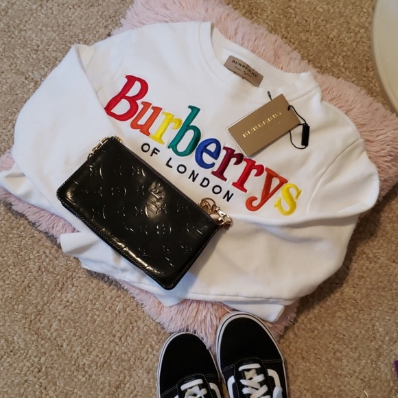 Burberry Jackets & Blazers - HUGE SALE 🌈Burberry Limited Edition Pullover!🌈